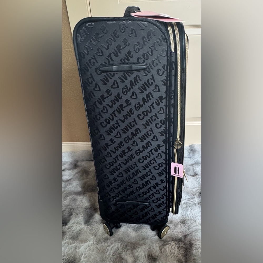 Juicy Couture Black Travel Bags Set - Picture 4 of 13